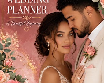 2026 Wedding Planner | Bridal Organizer, Workbook, Binder (Digital Download)
