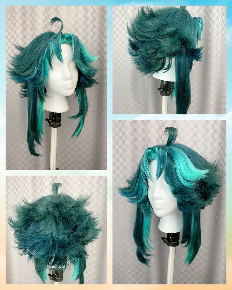 Genshin Impact XIAO Cosplay Wig Etsy