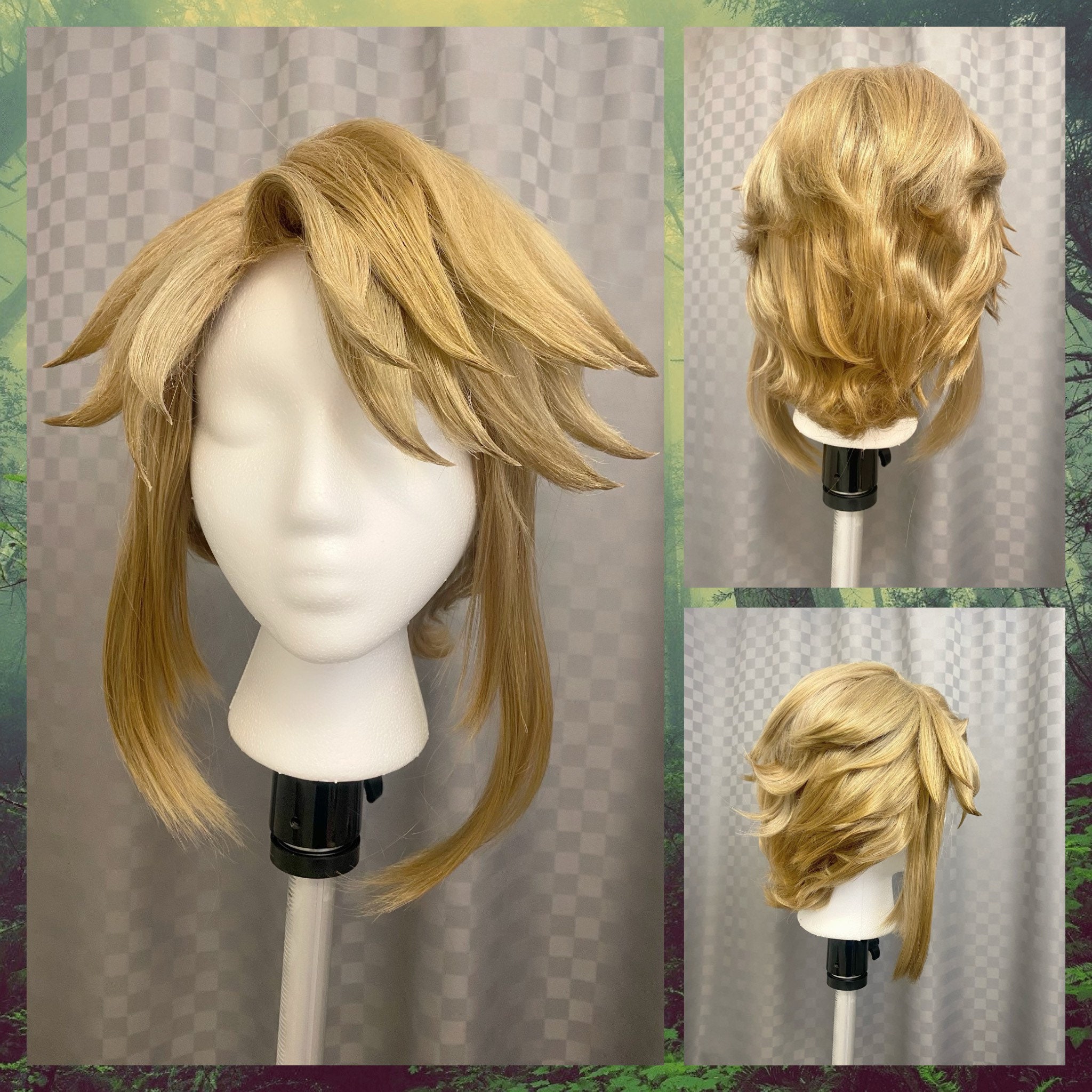 The Legend of Zelda Twilight Princess LINK Cosplay Wig - Etsy