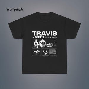 Travis Scott T-shirt - Travis Scott Merch - Streetwear - Utopia - Cactus Jack Tee - Rapper Tshirt - Astroworld - Hip Hop Tshirt - Y2k Tee