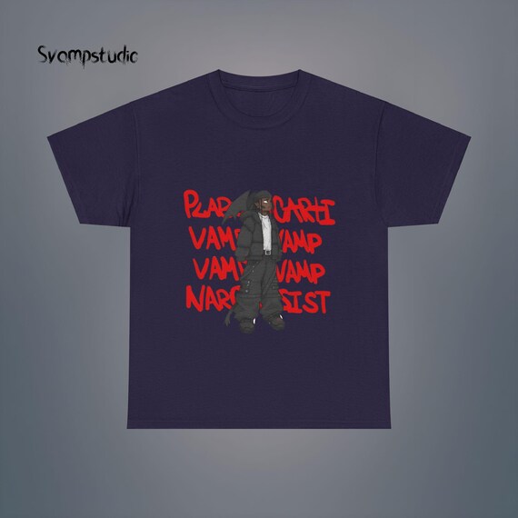Buy Playboi Carti Anime Vamp Narcissist Tshirt - Playboi Carti 