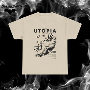 T-shirt Travis Scott Utopia Tour - Imprimé Graphique Double Face - Taille L Homme - Neuf Sans étiquettes