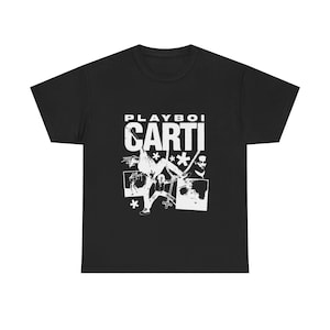 Camiseta Playboi Carti - Mercancía Opium - Ropa de calle - Mercancía Playboi Carti - Camiseta Antagonista Playboi Carti - Camiseta Álbum Rojo