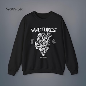 Kanye West Sweatshirt - Kanye West Merch - Rapper Hoodie - Kanye Merch - Streetwear - Graphic Tee - Hip Hop Sweatshirt - Rap Hoodie - Kanye