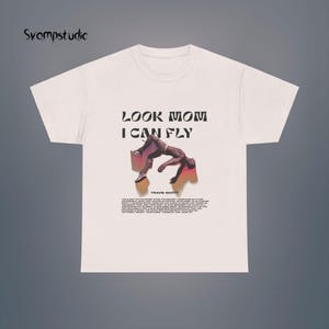 Travis Scott Tshirt - Streetwear - Travis Scott Merch - Look Mom I Can Fly Tshirt - Cactus Jack - Utopia Merch - Utopia Tshirt