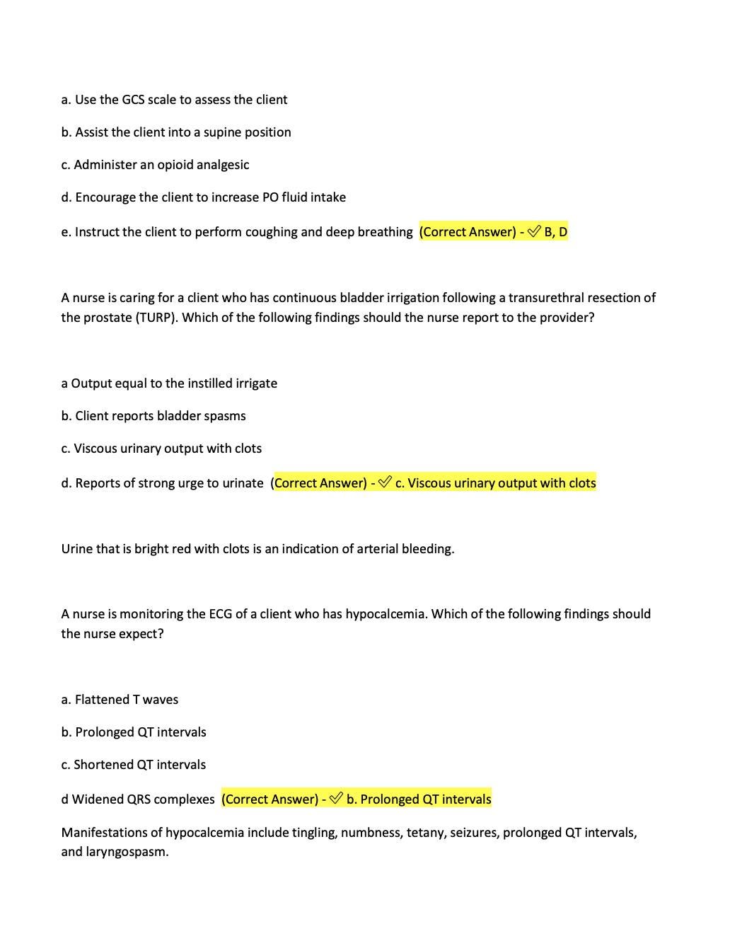 ATI Med Surg Proctored Exam Study Guide | Nursing School 2024-2025 (PDF ...