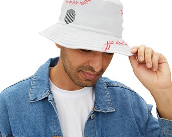 Pop Up Pop Off Signature Bucket Hat