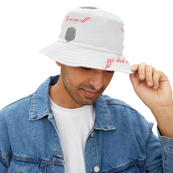 Pop Up Pop Off Signature Bucket Hat