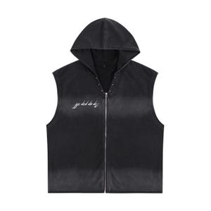 トップス JentLouis Studded Sleeveless Hoodie トップス JentLouis Studded Sleeveless Hoodie トップス