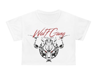 Crop Tee WolfGang Mo'z Art