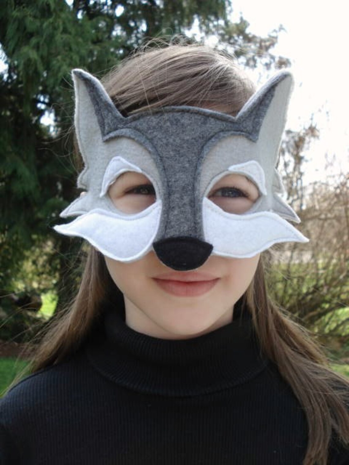 Wolf Mask Etsy