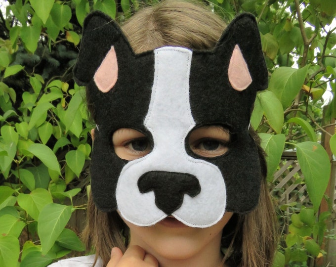 Dog Mask Puppy Mask Animal Mask Felt Mask Pretend Play - Etsy