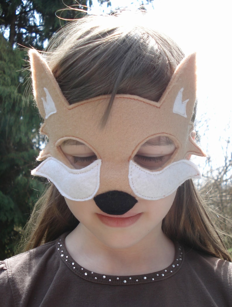 Fox Mask Etsy
