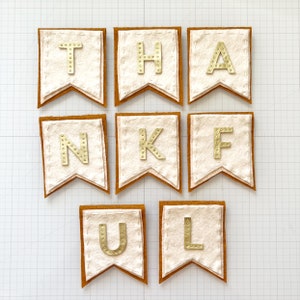 Felt Banner Garland Craft Kit Thankful image 2