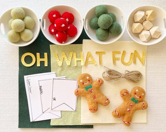 Felt Banner Garland Craft Kit | Oh What Fun