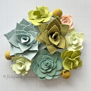 Felt Succulent Craft Kit image 3