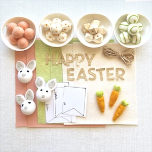 Felt Banner Garland Craft Kit | Happy Easter