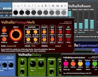 Valhalla Bundle (9x Plug-Ins) für MAC und PC