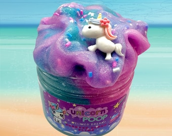 Unicorn Poop Cloud Slime