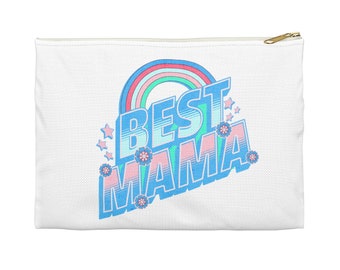 Best Mama Accessory Pouch | Must-Have Accessory Pouch | Perfect Gift Mother's Day gift | Chic Mama Accessory Bag | Mothers day gift