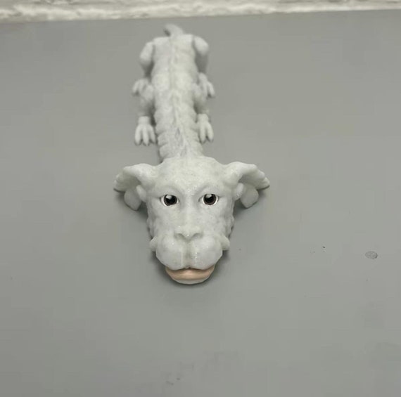Falkor Luck Dragon Inspired 3D Printed Figurine - Etsy