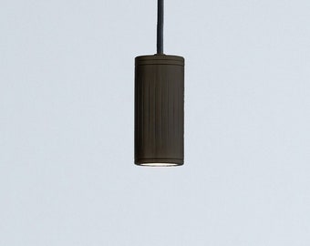 Hanger - Gunmetal Zwart. Industriële moderne hanglamp - Spot Light Down Light - Hanglamp van zwart messing