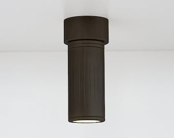Modern Ceiling Light Lamp Down Light Spot , Gunmetal Black Ceiling Spot Light Minimalist Ceiling Lamp Kitchen , Blackened Brass