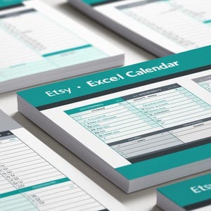 Fully Automated Excel Calendar | Customizable Yearly Planner