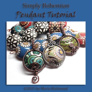 Simply Bohemian Wirewrapped Pendant Tutorial