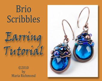 Brio Scribbles Earring Tutorial