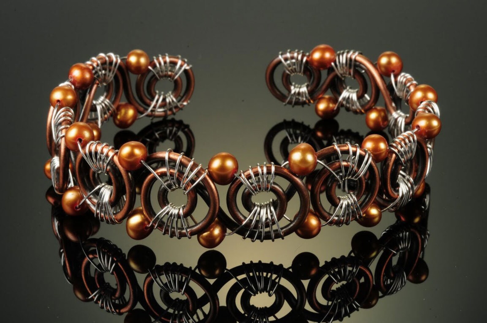 Twist of the Wrist Copper Bracelet Tutorialwirewrapped Etsy