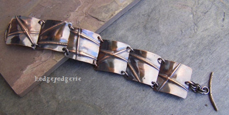 The Line Fold Bracelet An Intro to Fold Forming Project by Stacy Perry image 6