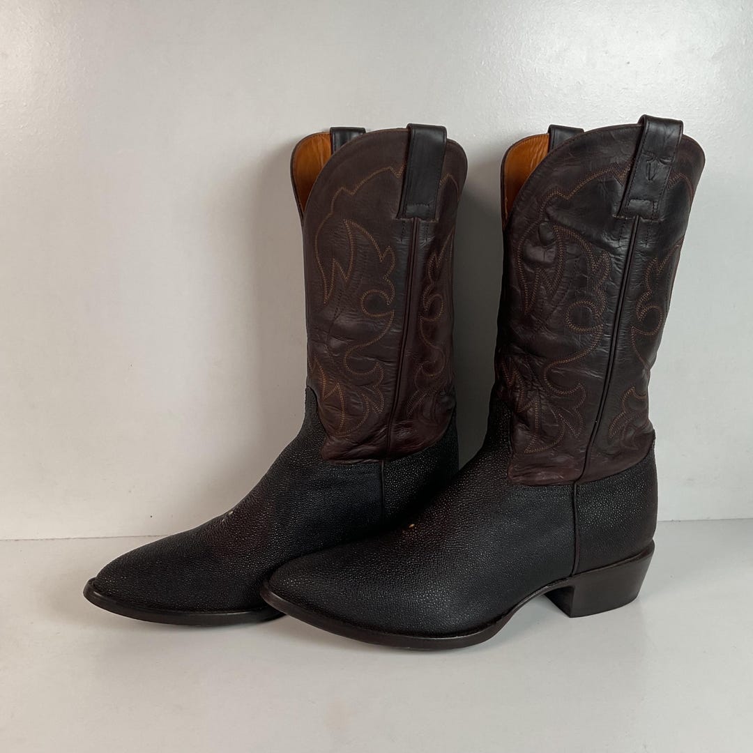 Boota Rikshaw Alvies Rickshaw Stingray Cowboy Boots 10.5 E Exotic - Etsy