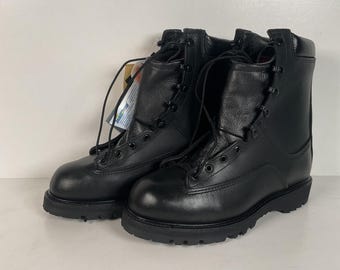 Buty bojowe Matterhorn Military | Wyprodukowano w USA | Czarne | Męskie, rozmiar 8 M