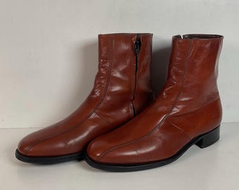 1960's-70's Side Zip Boots - Florsheim Designer Collection