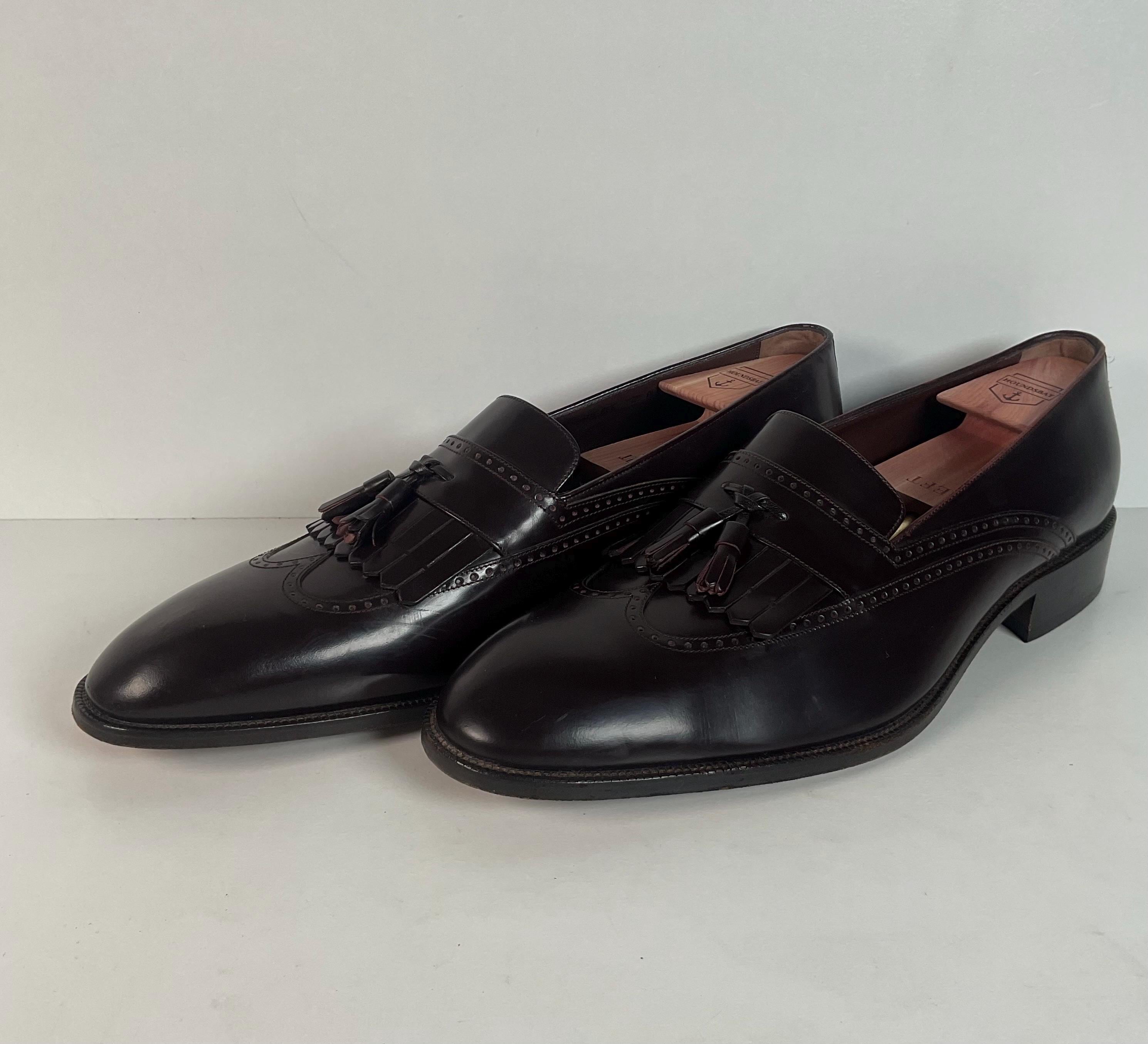 Bally Brisbane Italian Black Tassel Loafers Classic Timeless Luxury Preppy Bally Tassel Loafer - Etsy Australia main image 3