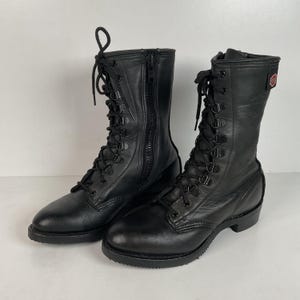 Harley Lace up Boots - Etsy display picture 3