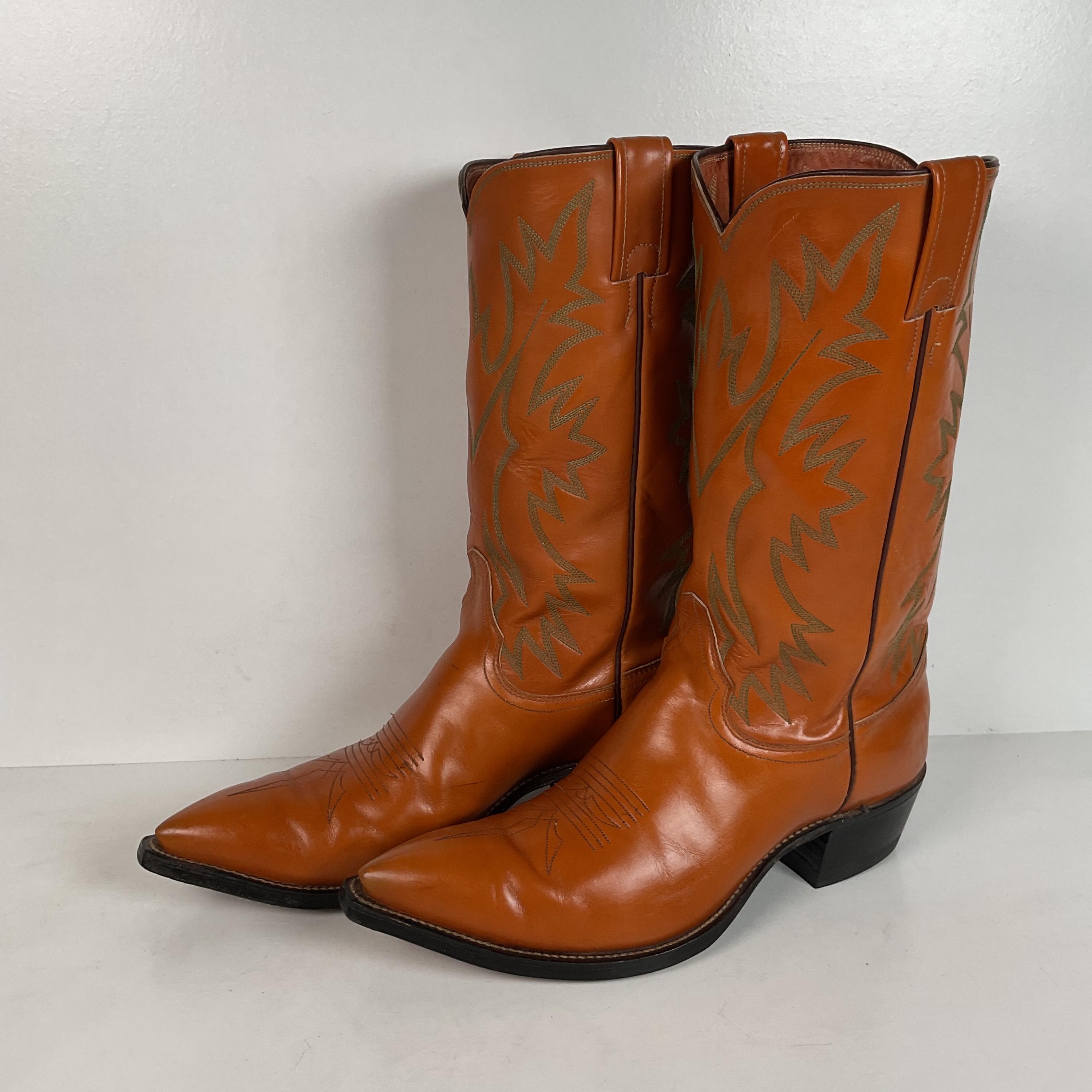 1970s Mens Cowboy Boots - Etsy display picture 1