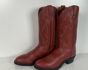 Tony Lama Retan Cowboy Boots | USA Made | Men’s 9.5 E