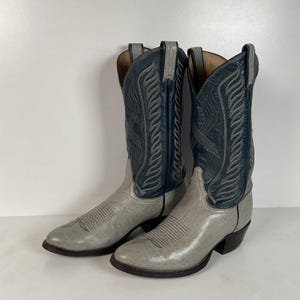 Gray Tony Lama Boots - Etsy display picture 3