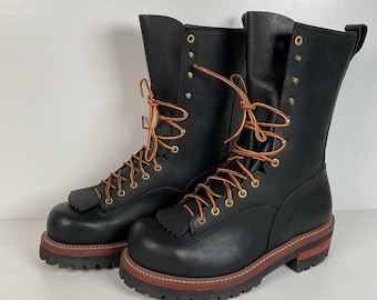 Hoffman Safety Toe Linesman Boots | USA Made | Men’s 10.5 D