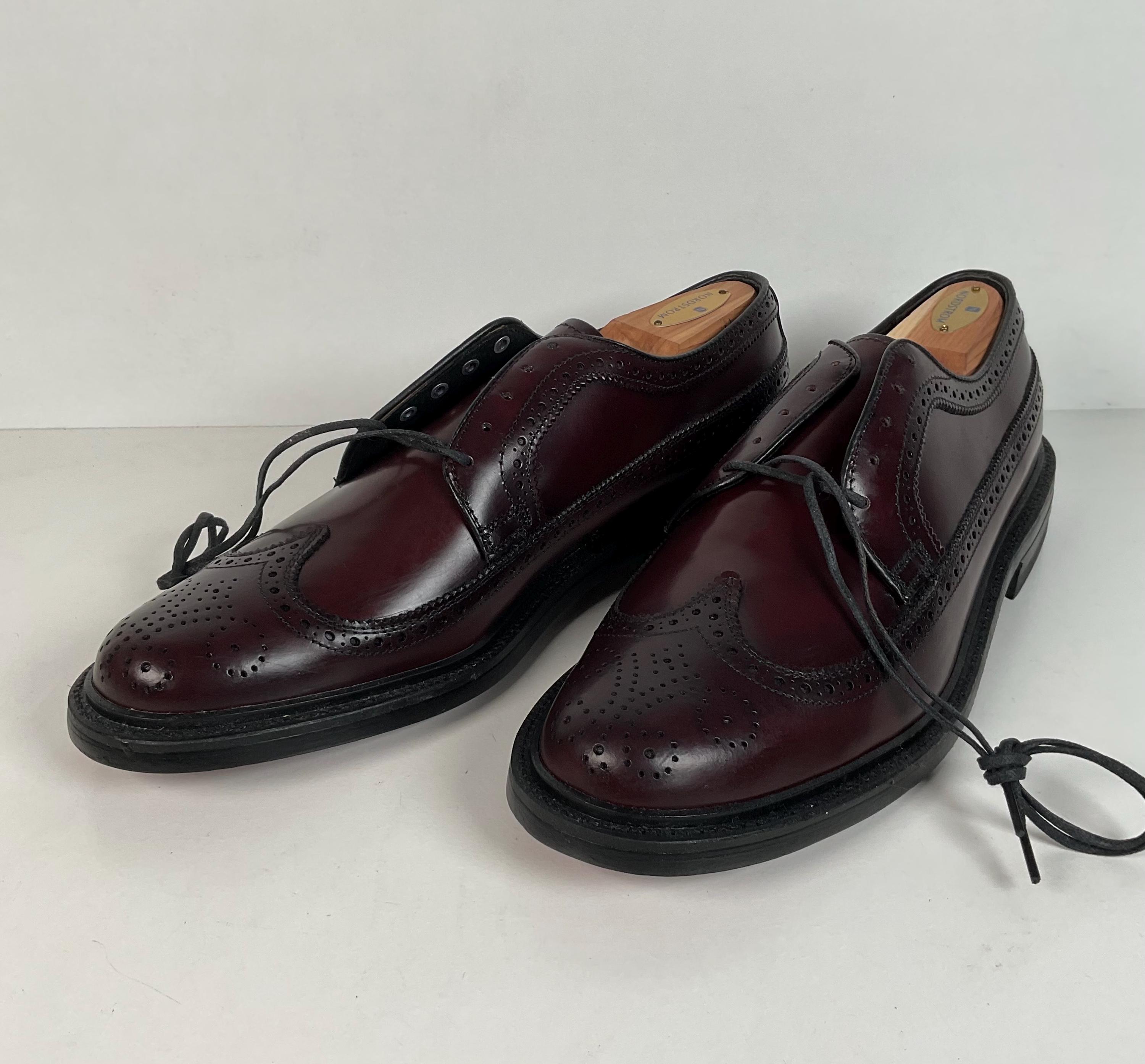 Mens Cordovan Shoes Vintage - Etsy