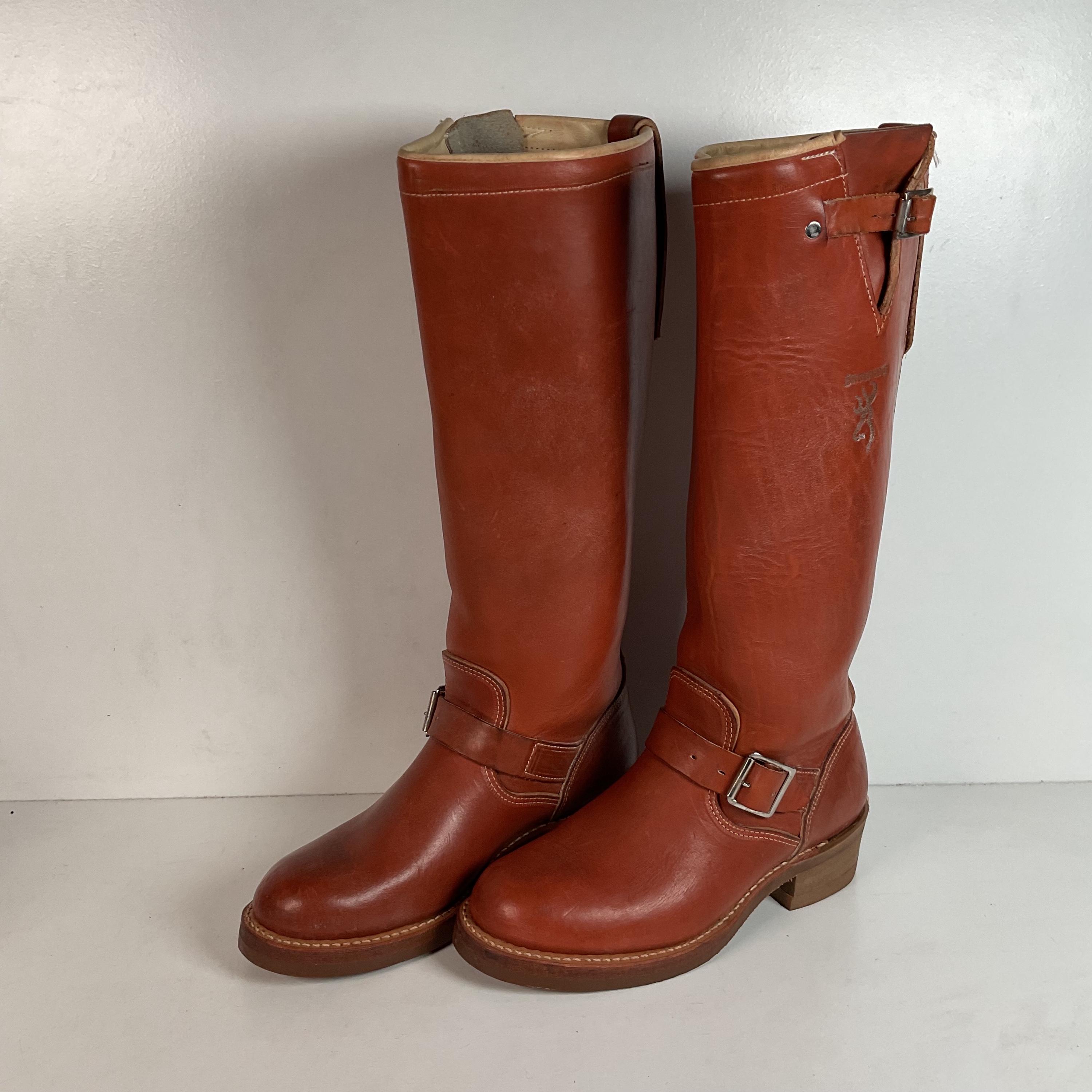 Vintage Browning Snake-proof Engineer Boots | USA Made 