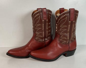 1960s Justin Pee Wee Cowboy Boots | Men’s 10 D