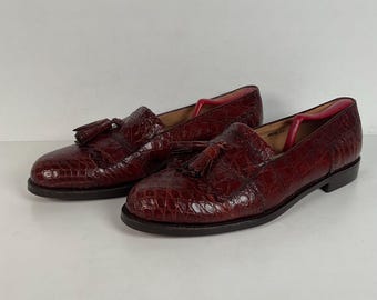 Vintage Foster Rainey Tassel Loafers | Kiltie | Men’s 12
