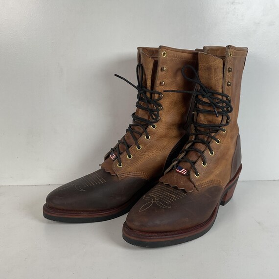 Chippewa Crazy Horse Packer Boots Men’s 13 EE USA Made Chippewa crazy horse packer - Gem main image 4