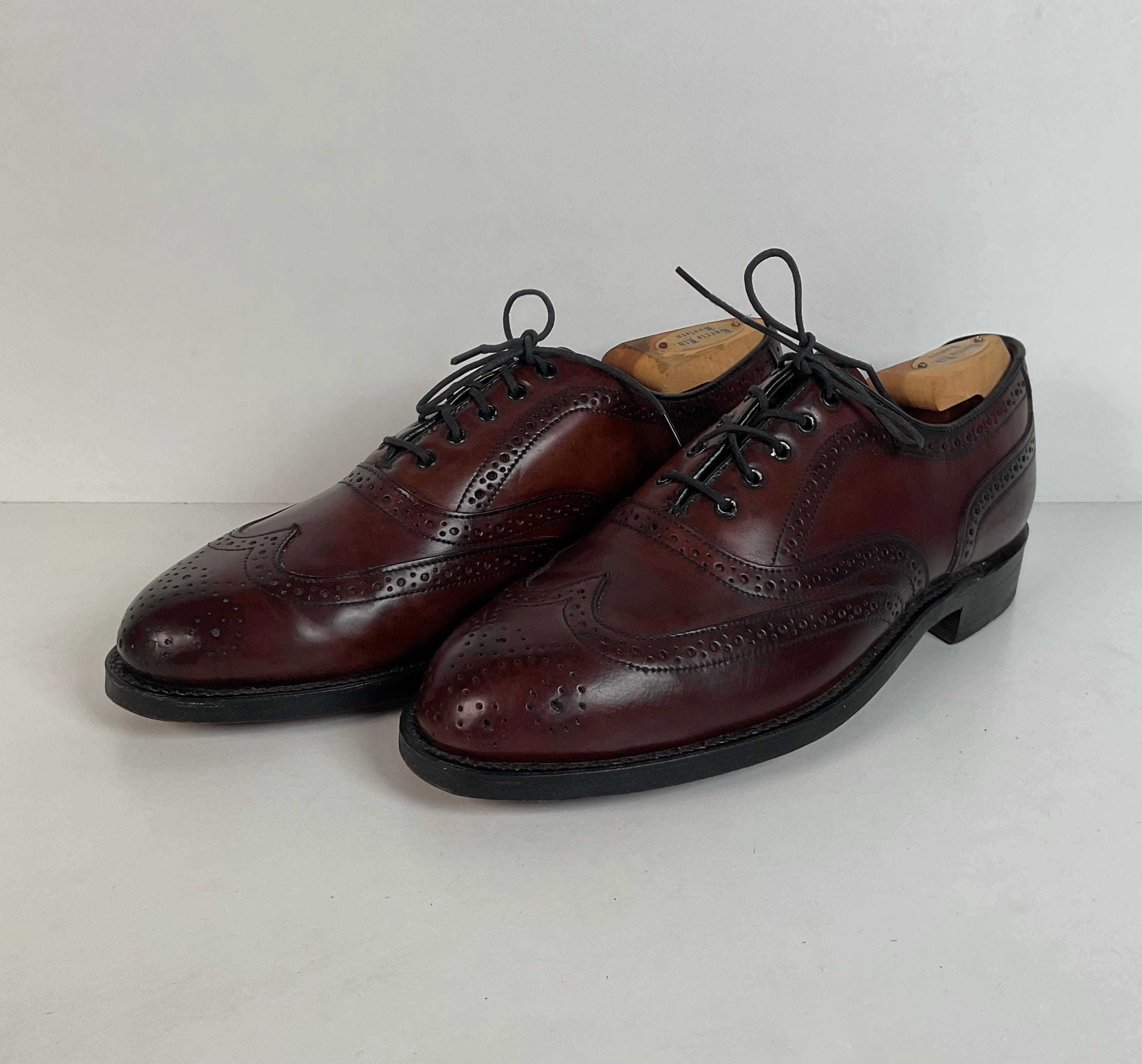 Mens Cordovan Shoes Vintage - Etsy