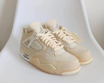 jordan 4 offwhite cream