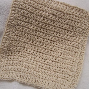 set of 6 oatmeal dishcloths image 3