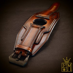 Apple Watch Leather Cuff Watchband : Apple Watch Vintage Layered Rich ...